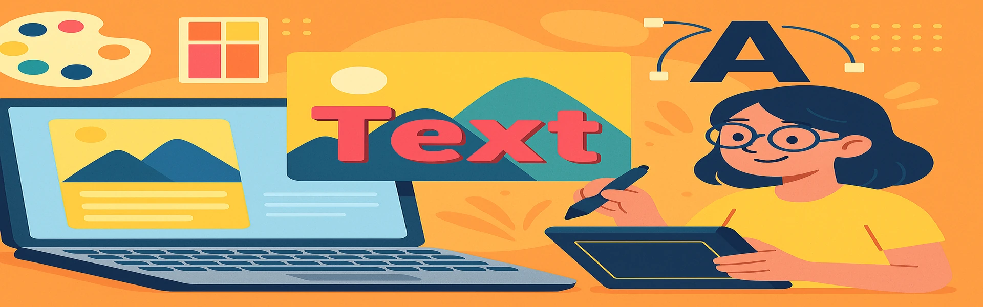 A beautiful photo with elegantly designed text overlaid on it